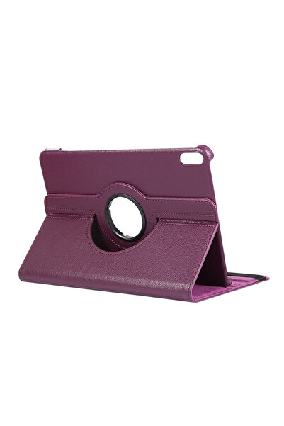 Ankayan Teknoloji حافظة هواوي أونور باد 8 ANKY مع حامل قابل للدوران - أرجواني