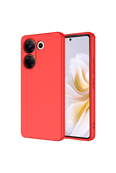 Ankayan Teknoloji غطاء حماية لهاتف تكنو كامون 20 برو 4G من أنكي مارا - أحمر