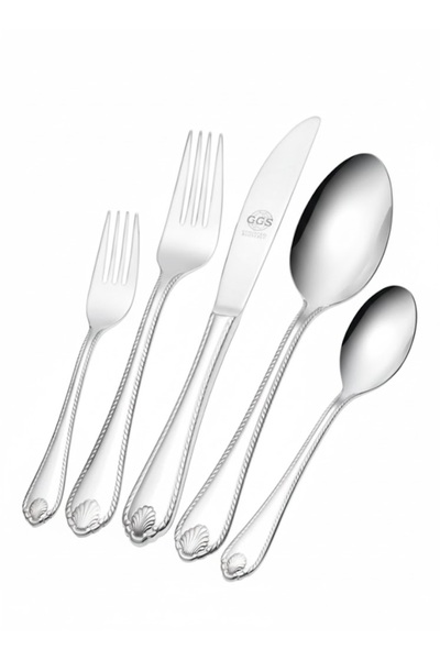 GGS Solingen Germany Vanessa Parlak Gümüş 96 Parça Set