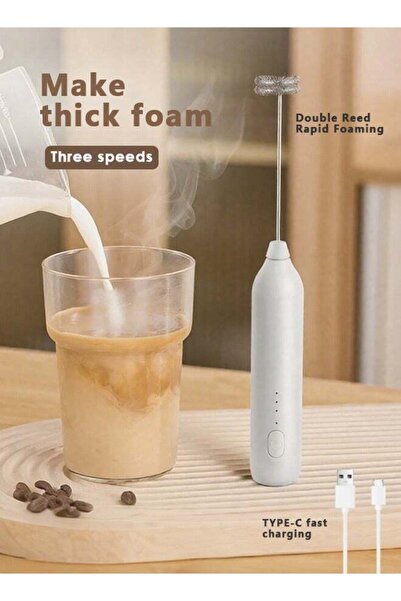 X SPRING The powerful hand-held milk frother for the kitchen is suitable for lattes and beverage blenders