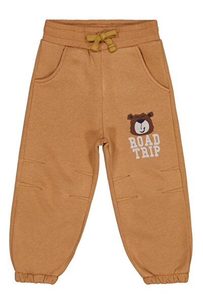 Civil Boys Boad Trip Printed 2-5 Years Old Sweatpants - Orange 4-5 Years Old