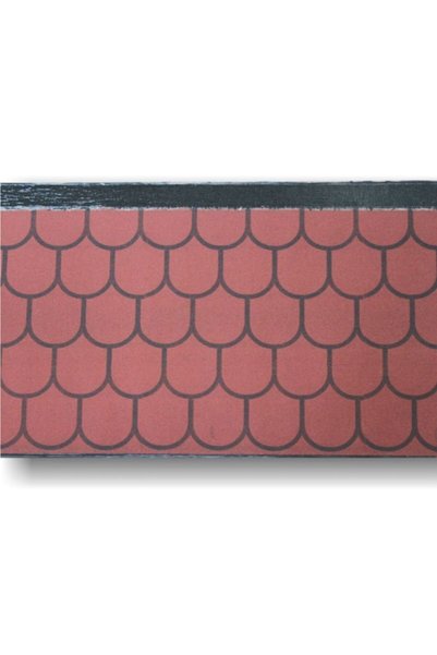 WİNROOF Pratik Yonca Desenli Kırmızı Membran Shingle 9m²
