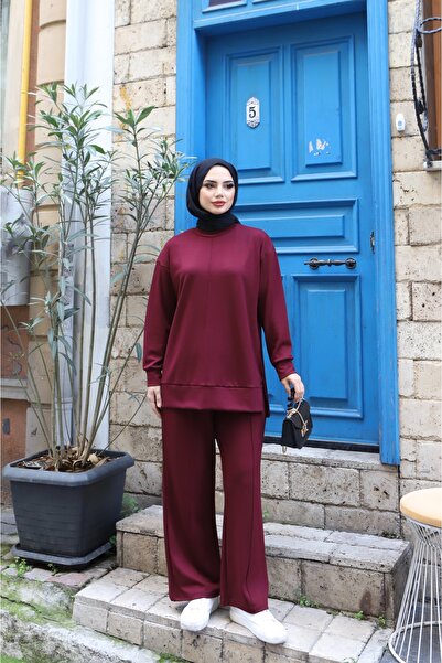NİSUM MODA Çimalı Modal Trouser Suit