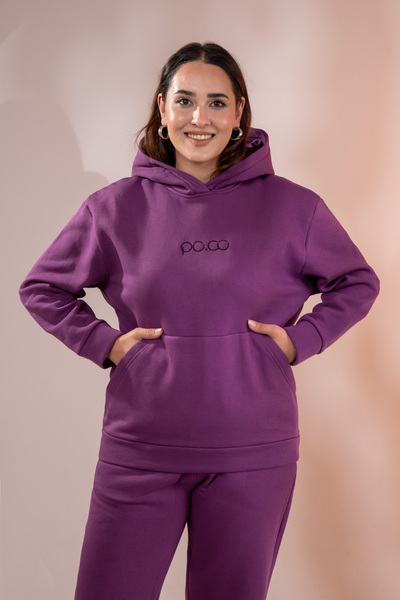 Roxxlen Swea cu buzunare pentru femei de mărime mare tricou