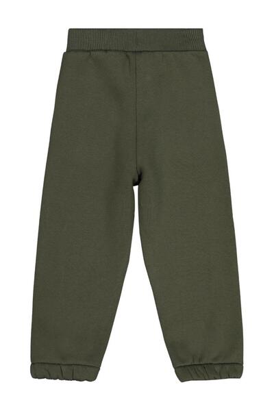 Civil Boys Printed Paneled 2-5 Years Old Sweatpants - Khaki 4-5 Years Old