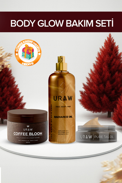 Uraw Cilt Aydınlatıcı & Canlandırıcı Bakım Seti | Işıltı Veren Bakım