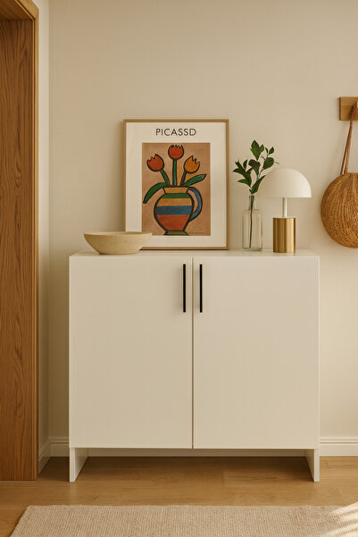 Demezler Home Modern MDF Ayakkabılık 95x80x35