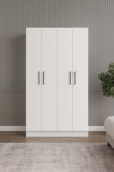 Demezler Home Modern 4 Kapaklı Gardırop 205x140x50