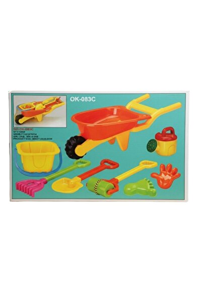 Premium مجموعة أدوات البستنة للأطفال مع عربة يدوية - مجموعة ألعاب رملية وحدائق خارجية ملونة للأطفال الصغار