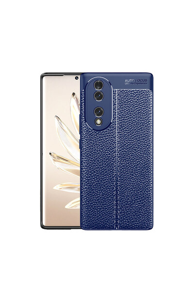 Ankayan Teknoloji غطاء حماية لهاتف هونر 70 من السيليكون من ANKY - أزرق داكن