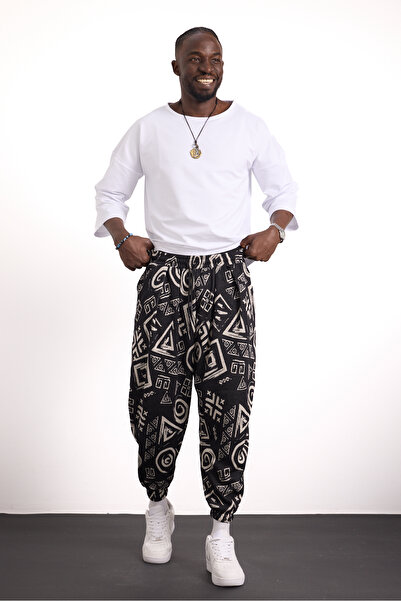 Superbluemexico Unisex Yeni Nesil Özgün Tasarım Sokak Tarzı Spor Şalvar Pantolon