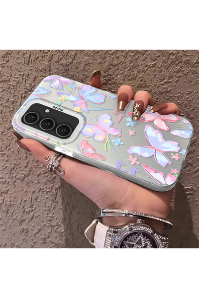 Hontinga حافظة هاتف متوافقة مع سامسونج جالاكسي إس 24 بلس، حماية ضد الصدمات وا...