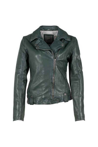 mauritius Geaca de Piele Dama Verde Inchis GWFaible