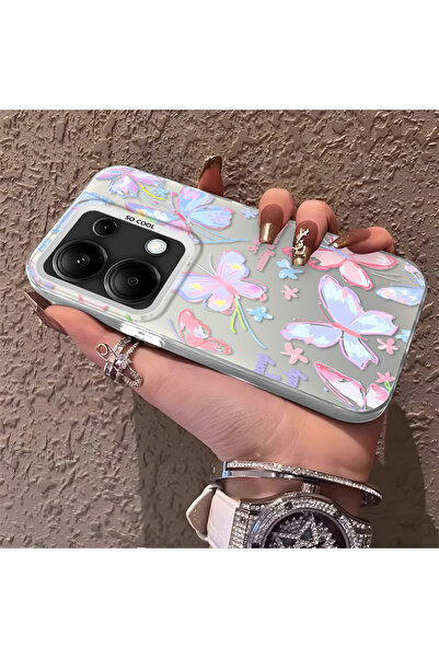 Hontinga حافظة هاتف متوافقة مع هاتف Xiaomi Redmi Note 14S، حافظة على شكل فراو...