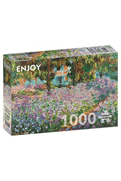 Enjoy Puzzle Puzzle 1000 de piese Bucurați-vă de Claude Monet: Grădina artist...