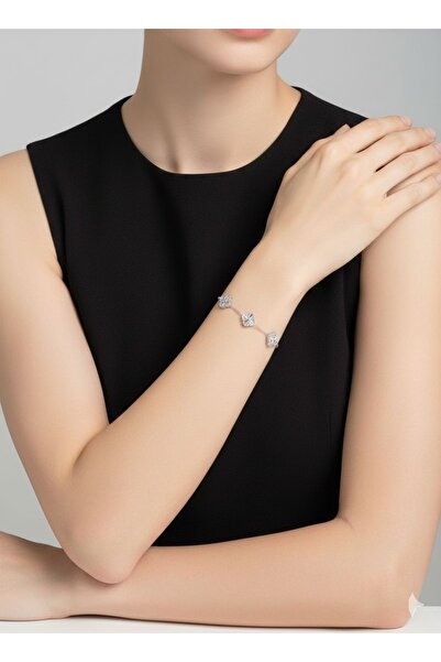 Store 925 Ayar Gümüş Yonca Bileklik