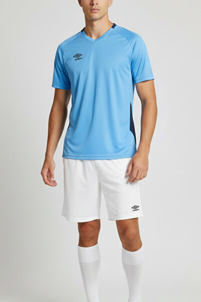 UMBRO Erkek Kısa Kollu T-Shirt Ve Spor Şort Takım Slim Fit TF-0166 T-Shirt TE-0019 Short