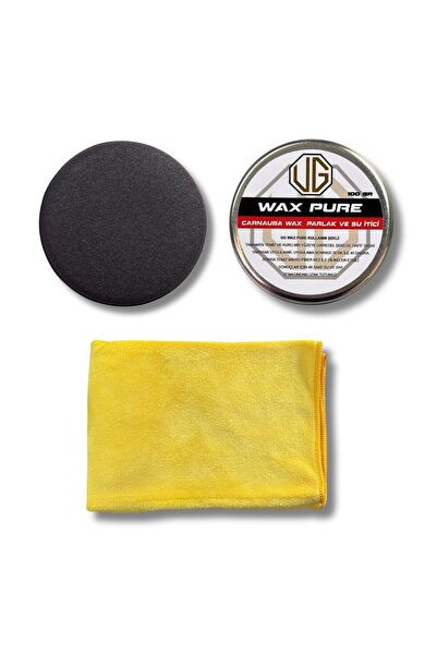 UG TEMİZLİK KOZMETİK DETAILING UG WAX PURE CARNAUBA WAX PARLAK VE SU İTİCİ 10...