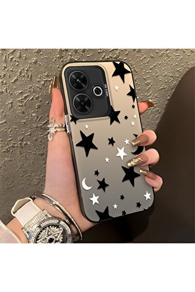 Hontinga حافظة متوافقة مع هاتف Xiaomi Poco M6 4G، حافظة هاتف صلبة مضادة للسقوط