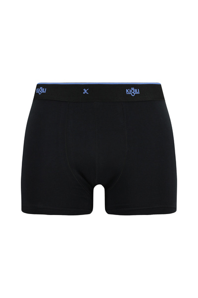 Kiğılı 2'li Pamuklu Likralı Rahat Esnek Boxer Seti