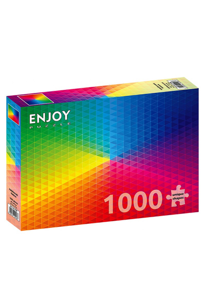 Enjoy Puzzle Пъзел от 1000 части Enjoy – Калейдоскопична дъга