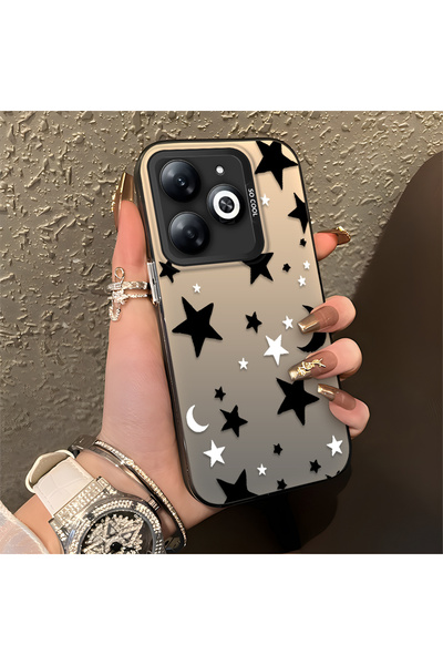 Hontinga حافظة متوافقة مع هاتف Tecno Spark Go 2024، حافظة هاتف صلبة مضادة للسقوط