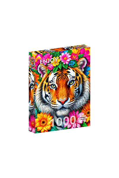 Enjoy Puzzle Puzzle 1000 de piese Enjoy Stripes and Blooms