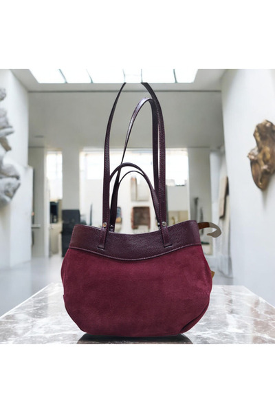 valentina victoria Valvic Genuine Suyet Women's Bag That Can Be Carried in Ha...