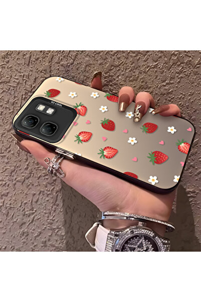 Hontinga حافظة هاتف متوافقة مع Infinix Hot 50i، حماية ضد الصدمات والصدمات للك...