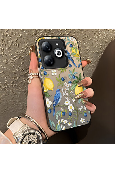 Hontinga حافظة متوافقة مع هاتف Infinix Smart 8/8 Pro مضادة للصدمات ومضادة للص...