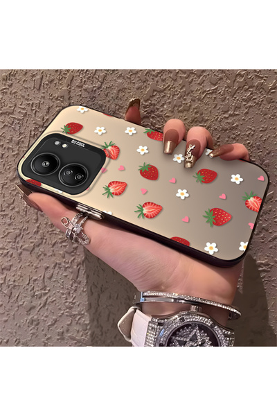 Hontinga حافظة هاتف متوافقة مع هاتف Xiaomi Poco C65، حافظة كاميرا مضادة للصدم...