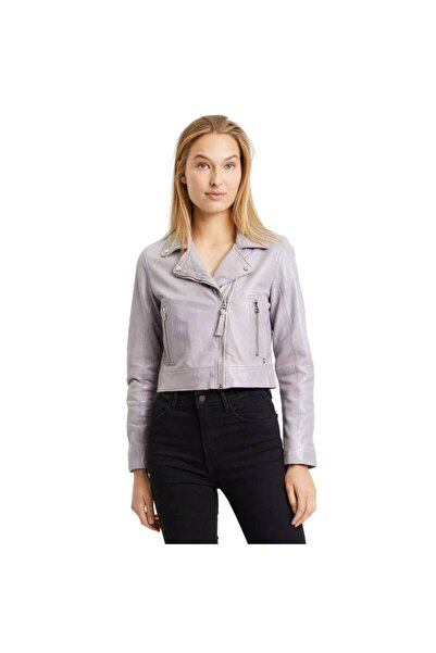 mauritius Women's Gipsy Purple Lavender Leather Jacket GWJulene