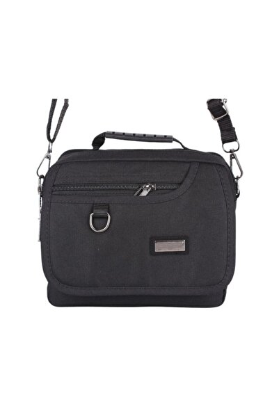 SEVENTEEN 4953-26 Keten Kumaş Büyük Boy El Ve Omuz Askılı Erkek Çanta