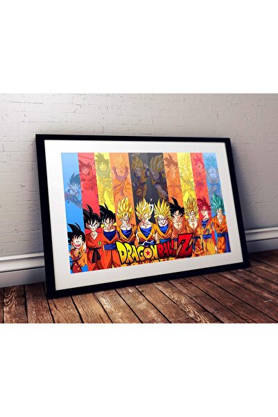 ALAYRA International ملصق مؤطر لشخصية غوكو من دراغون بول زد من ألايرا