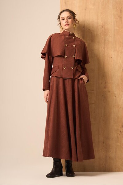 FTZ WOMEN Women's Suede Suit Tile 31267