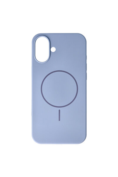 SEP Soft Silicone Case Magsafe Apple iPhone 16 Plus Gray