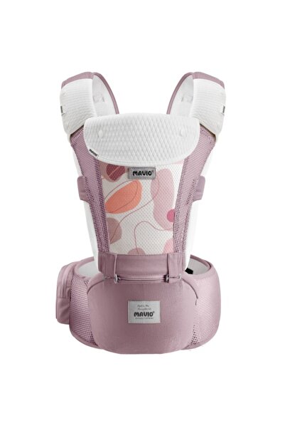 mavio Marsupiu bebe ergonomic, 6 pozitii de purtare, 0–36 luni, greutate max 14.9 kg