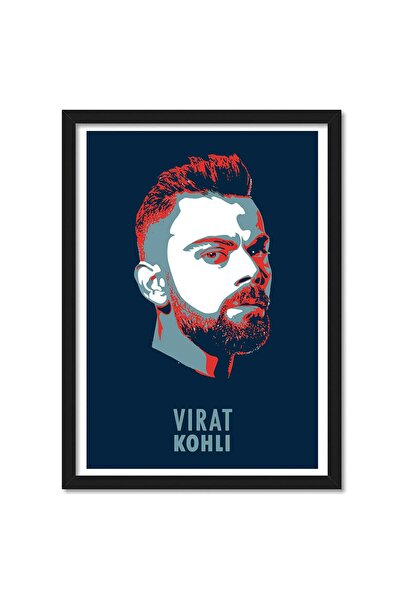 ALAYRA International ألايرا فيرات كوهلي (ملصق مؤطر (10 × 13 بوصة)، بوب)