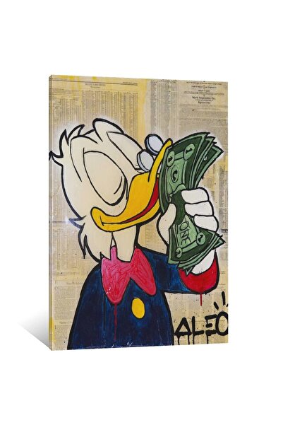 ALAYRA International ألايرا - ملصق "رائحة المال" - لوحة جدارية فنية من القماش...