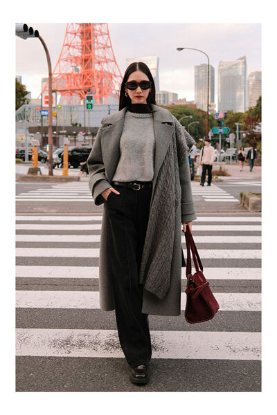 LC Waikiki MG TREND'EN LCW WAIKIKI İtalyan Kaşe Premıum Kaban Gri