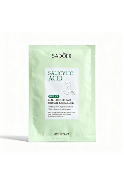 SADOER Mască facială cu acid salicilic,