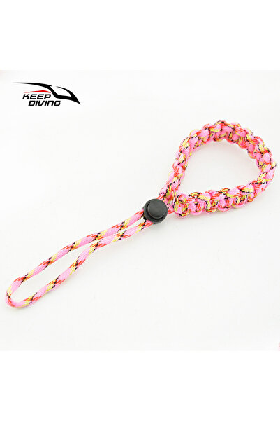 Choice9 حبل غوص متعدد الألوان وردي اللون، قطعة واحدة، متين، يُستخدم كمؤشر للغ...
