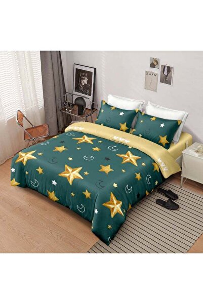 Noon East 4-Piece Duvet Cover Set | Made of Soft Microfiber | Multiple Colors