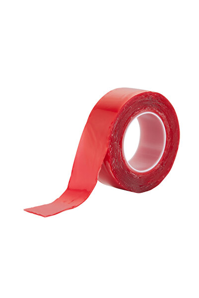 Lawazim Snail Double Sided Tape Red Liner - 18mm x 10m Clear Mounting