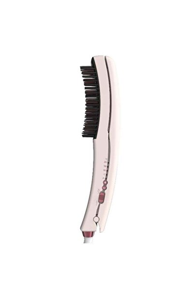 porodo 2-in-1 Hair Straightener with Detachable Hot Comb - 3 Temp Levels, 360...