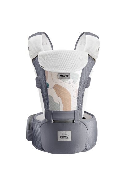 mavio Marsupiu bebe ergonomic, 6 pozitii de purtare, 0–36 luni, greutate max 14.9 kg