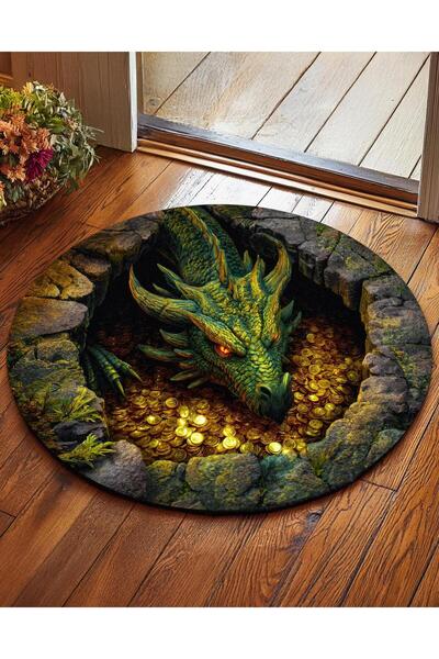 Markaev Ejderha Dokuma Taban Halı 555 YNG