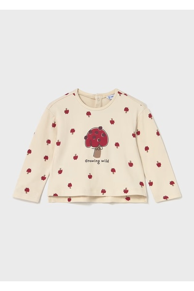MAYORAL Baby Girl Printed Long Sleeve T-Shirt