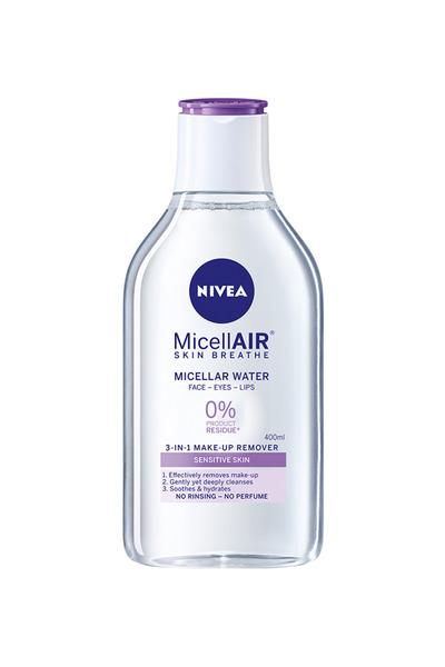 Nivea Visage Apa Micelara 3in1 Nivea MicellAIR Skin Breathe, pentru Ten Sensi...