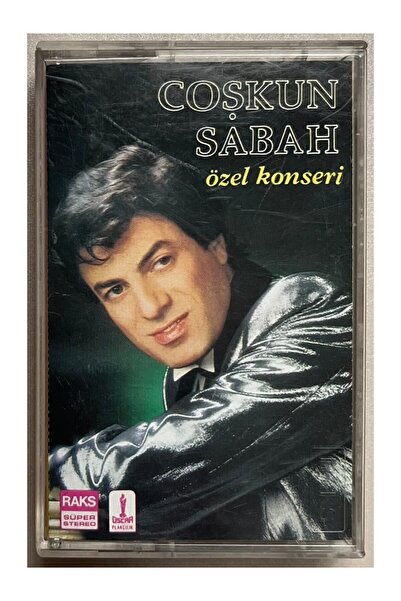 Raks كاسيت الحفل الخاص لـ Coşkun Sabah (كاسيت طبعة الفترة الأصلية)
